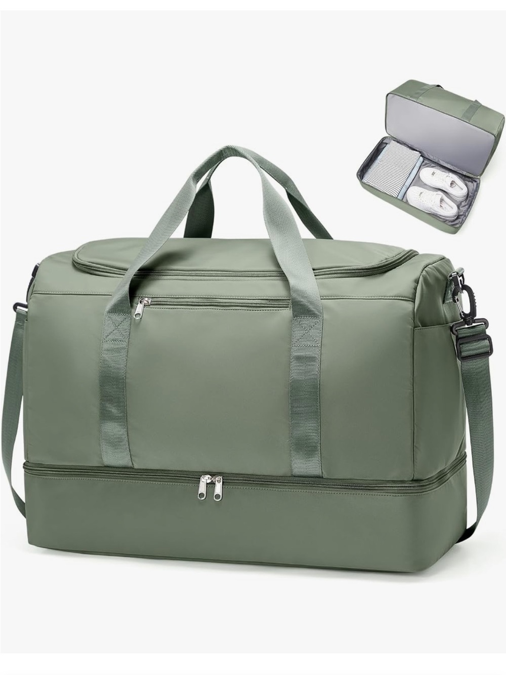 Extra Large Travel Duffle Bag, Carry-On Weekender Bags for Women Travel